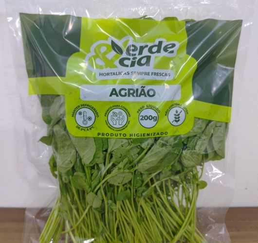 AGRIÃO HIGIENIZADO