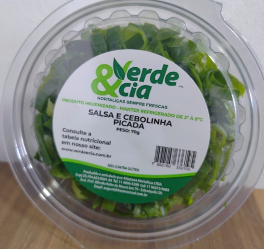 SALSA E CEBOLINHA PICADA
