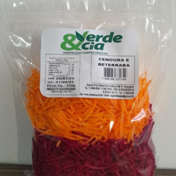 CENOURA E BETERRABA HIGIENIZADA