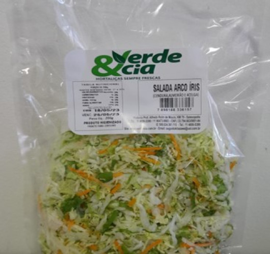 SALADA ARCO-IRIS HIGIENIZADA